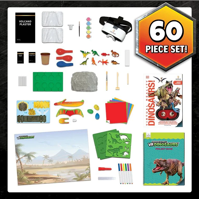 VR Dinosaures Professeur Maxwell's - Édition anglaise