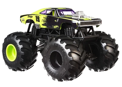 camions en métal moulé sous pression Monster Trucks Hot Wheels à l'échelle 1:24 Dodge Charger R/T