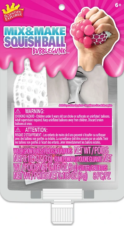 Mélanger Et Faire Des Balles De Squish