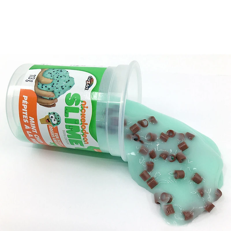 Nickelodean Ice Cream Slime - Pépites Á La Menthe
