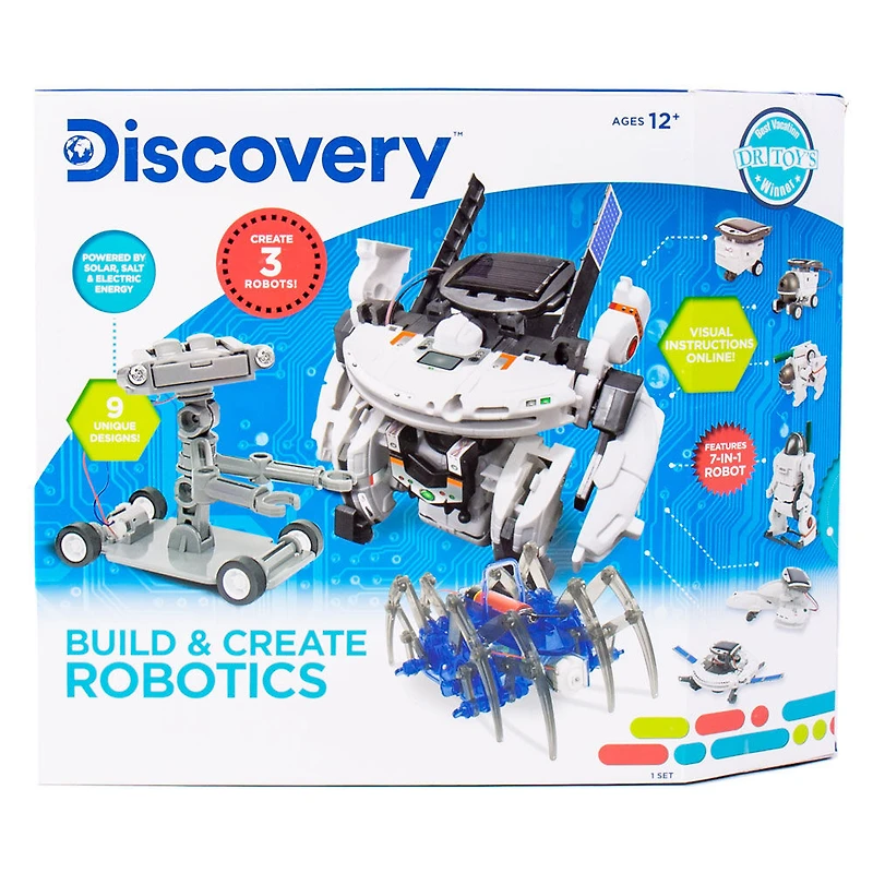 Discovery Construis et crée des robots