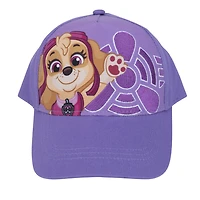 Nickelodeon Paw Patrol Kids Baseball Cap  - Skye With Badge Pink