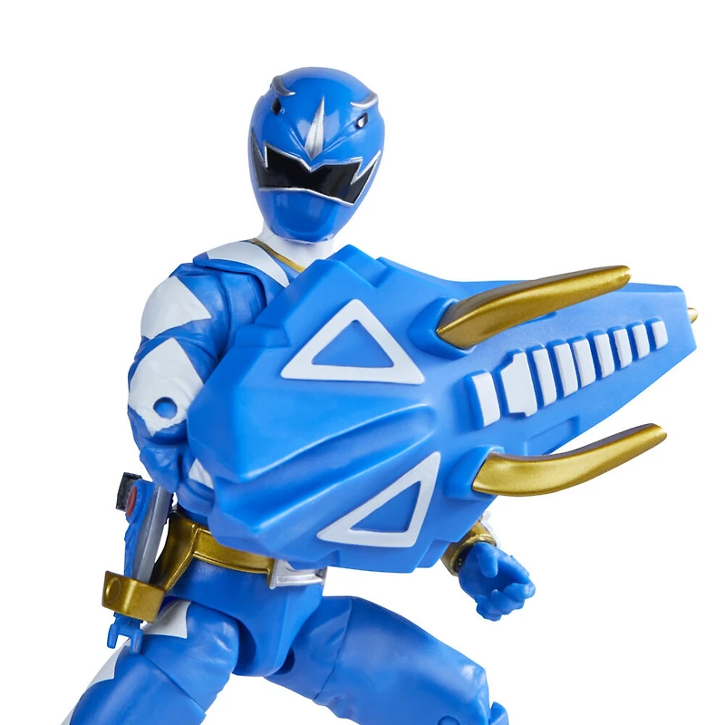 Power Rangers, Lightning Collection, Dino Thunder, figurine articulée de  Ranger bleu