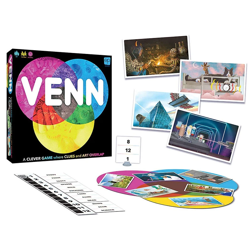 USAopoly VENN Board Game - English Edition