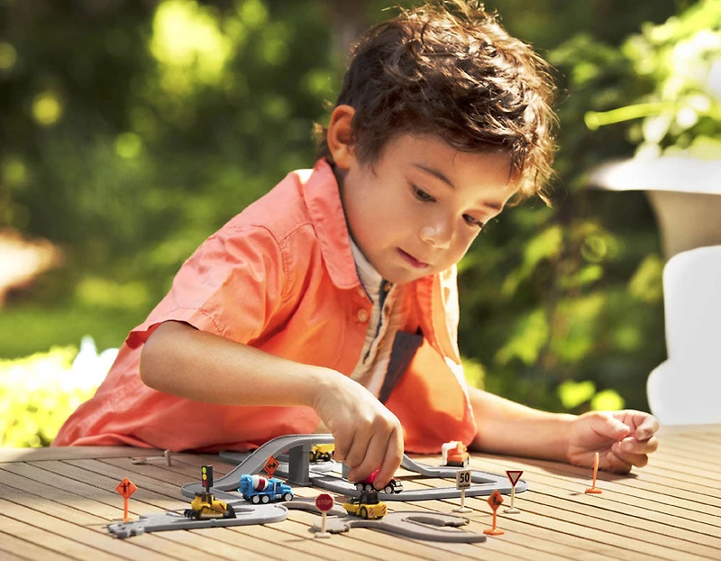 Équipe De Construction, Driven, Ensemble de construction avec véhicules miniatures