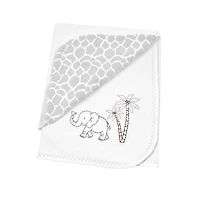 Couverture de bébé de Just Born - éléphant
