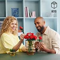 LEGO Icons Bouquet of Roses Home Decor Flower Gift for Adults 10328