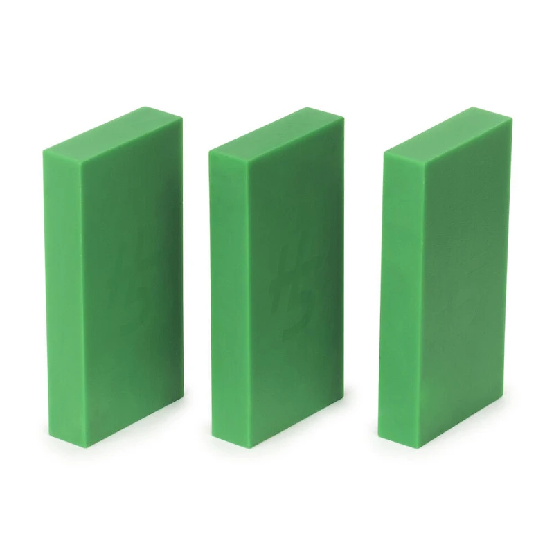 H5 Domino Creations, Coffret de 60 pièces bleu fluo/vertes par Lily Hevesh, artiste domino sur Youtube