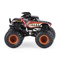Monster Jam, Monster truck authentique Monster Mutt Rottweiler en métal moulé à l'échelle 1:64, série Ruff Crowd