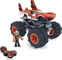 Hot Wheels - Mega Construx - Monster Truck Tiger Shark