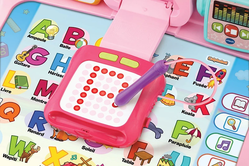 Vtech Magi bureau interactif 4 en 1 - Rose - Notre exclusivité - Édition française