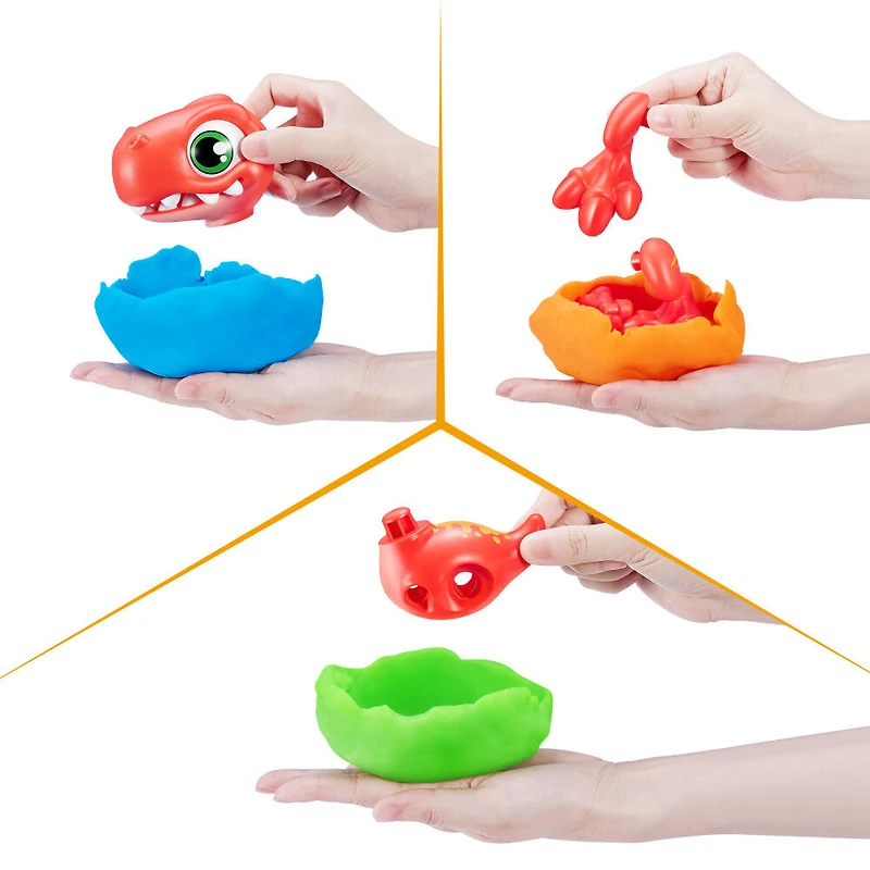 Smashers Junior Dino Dig Small Egg Raptor (Red)