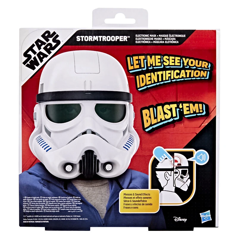 Star Wars Masque électronique de Stormtrooper, jouets Star Wars