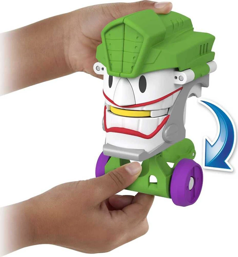 Fisher-Price Imaginext DC Super Friends Head Shifters The Joker Vehicle Set