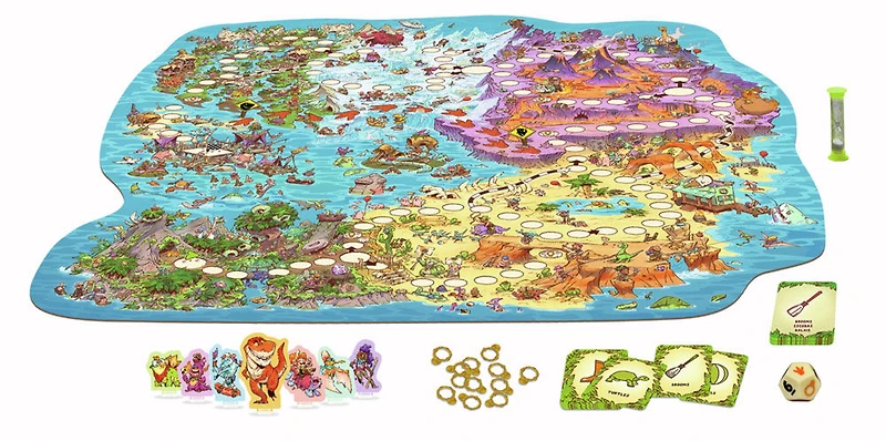 Eye Found It! Dino Island Board Game - Édition anglaise