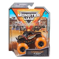 Monster Jam, Monster truck Monster Mutt Rottweiler officiel, véhicule en métal moulé, échelle 1:64