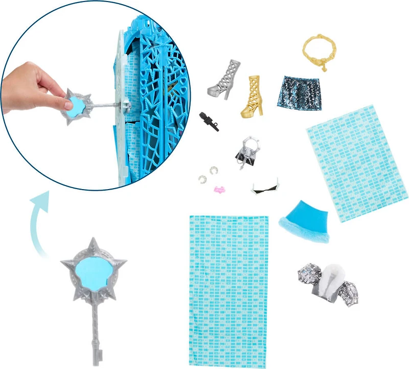 Monster High-Monstrueux Secrets Frankie Stein-Coffret