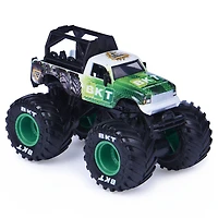 Monster Jam, Monster truck BKT Truck officiel, véhicule en métal moulé, série Ride Trucks, échelle 1:64