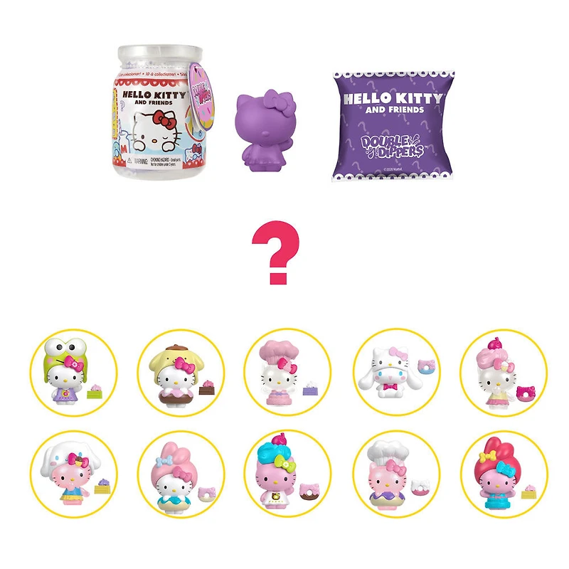 Hello Kitty-Figurines Colour Reveal & accessoires  - Les styles peuvent varier