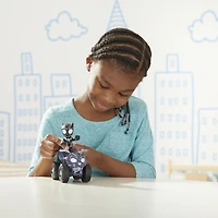 Marvel Spidey and His Amazing Friends Black Panther Action Figure And Panther Patroller Vehicle