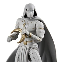 Marvel Legends Series, figurine de collection Moon Knight de 15 cm de la série MCU Disney+ Moon Knight, avec 4 accessoires