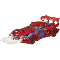 Hot Wheels Disney 100 Marvel Spider-Man Character Car, 1:64 Scale