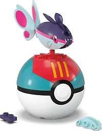 MEGA  Pokémon  Figurine articulée  Écayon, Pokéball (18pièces)