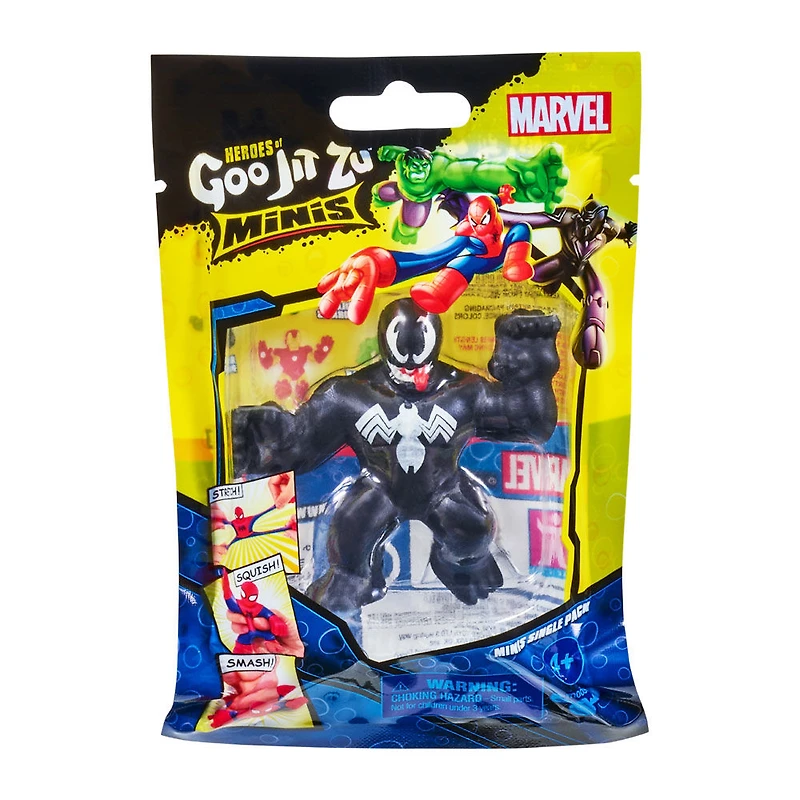 Ensemble Héros de Goo Jit Zu - Mini Héros Marvel