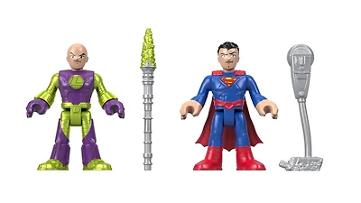 Fisher-Price - Imaginext - DC Super Friends - Superman et Lex Luthor - Édition anglaise