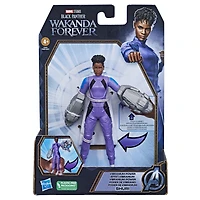 Marvel Studios' Black Panther: Wakanda Forever, figurine articulée Shuri Effet vibranium de 15 cm
