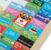 Mon calendrier quotidien magnétique