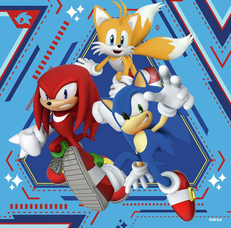 Ravensburger - Sonic Le Hérisson 3x49