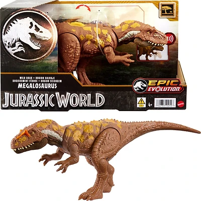 Jurassic World-Megalosaurus Rugissement Féroce-Figurine articulée