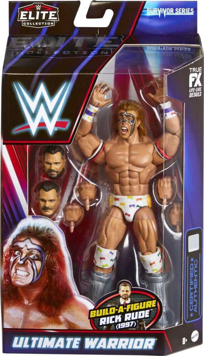 Figurine articulée Ultimate Warrior Collection Elite WWE Survivor Series