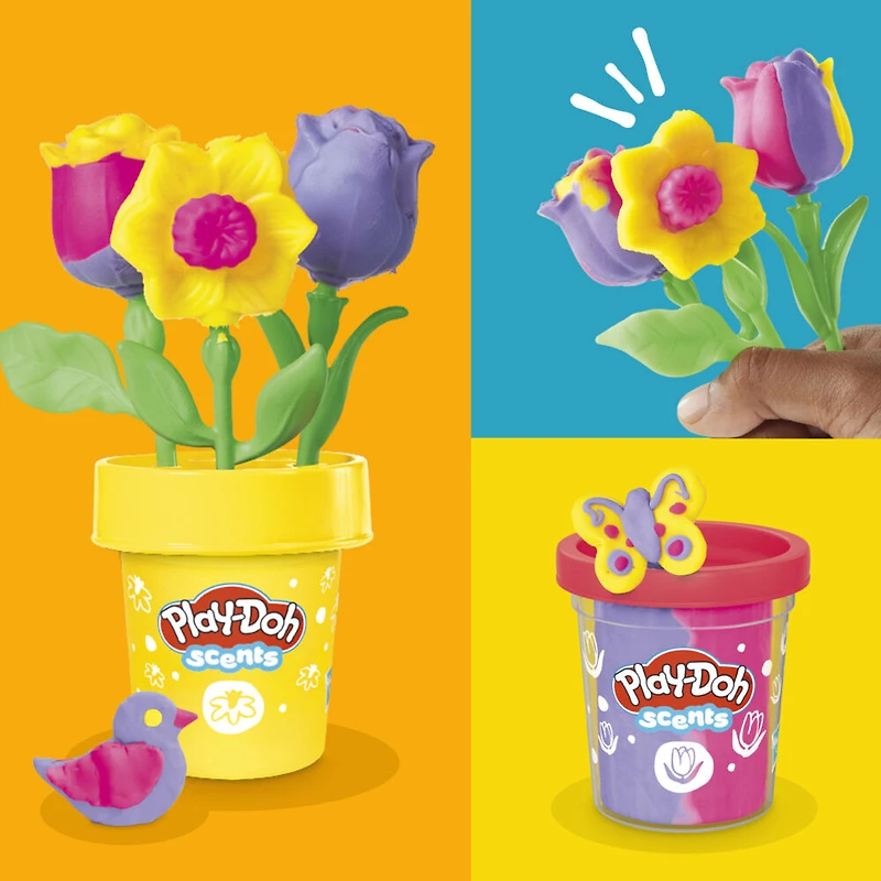 Play-Doh Tulips & Daffodils Arts & Crafts Kit