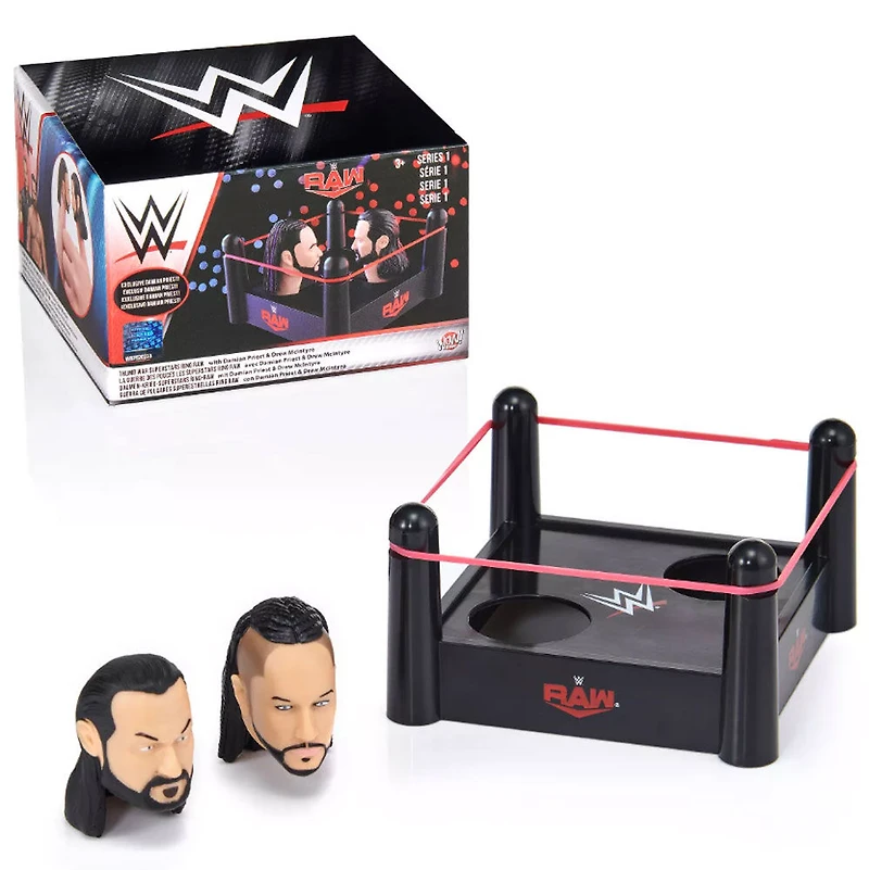 WWE Thumb War: Drew McIntyre vs Damian Priest, 1.5" Figures, Arena Battle