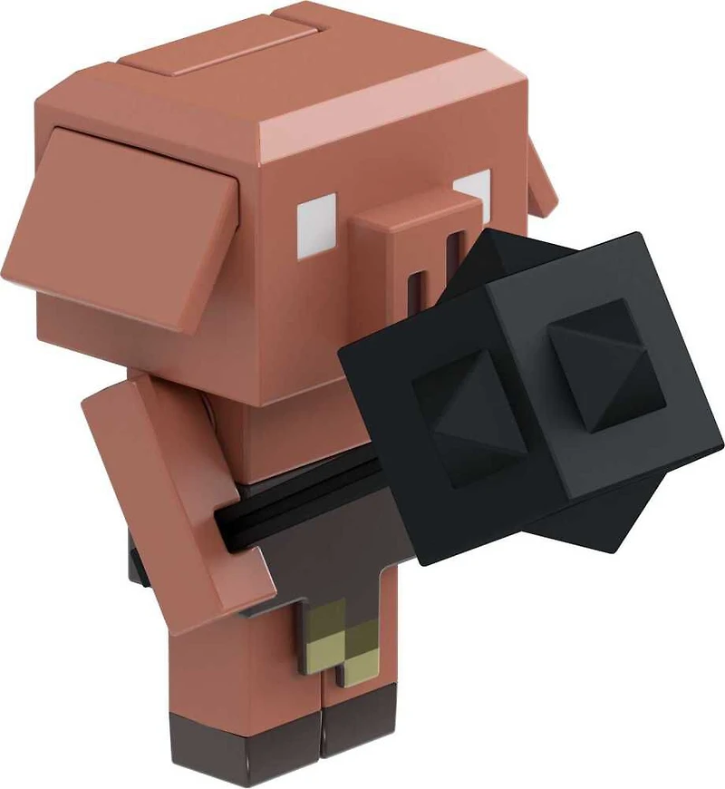 Minecraft Legends Piglin Figurine articulée avec fonctions d'attaque et accessoire