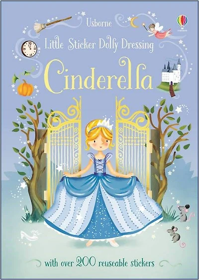Little Sticker Dolly Dressing Fairytales Cinderella - Édition anglaise