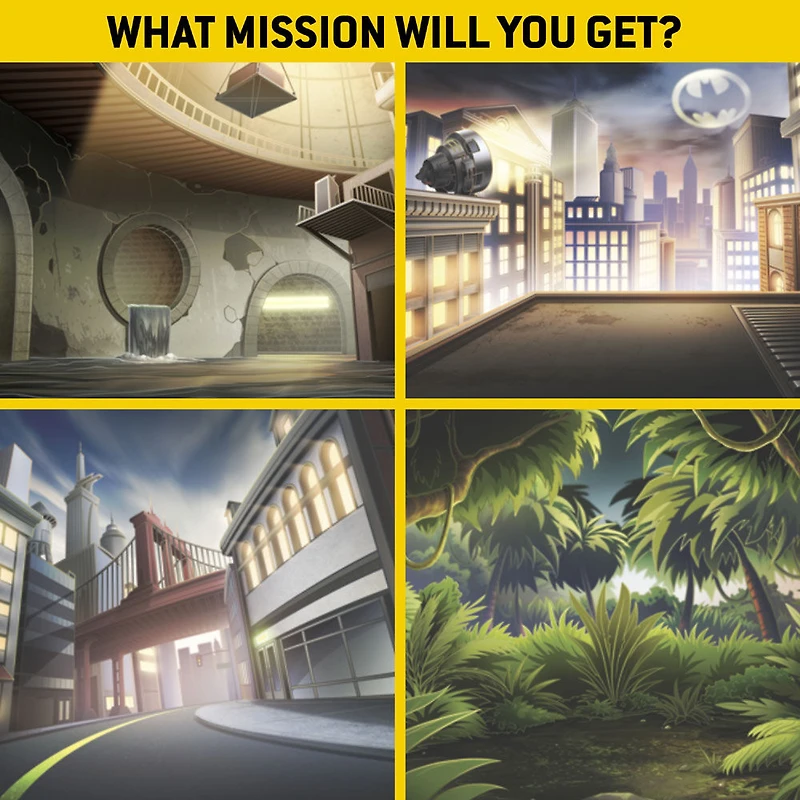 BATMAN, Figurine articulée NIGHTWING de 10 cm avec 3 accessoires mystère, Mission 4