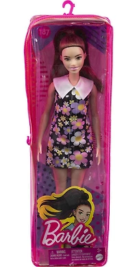 Barbie Fashionistas Doll #187, Shift Dress, Hearing Aids