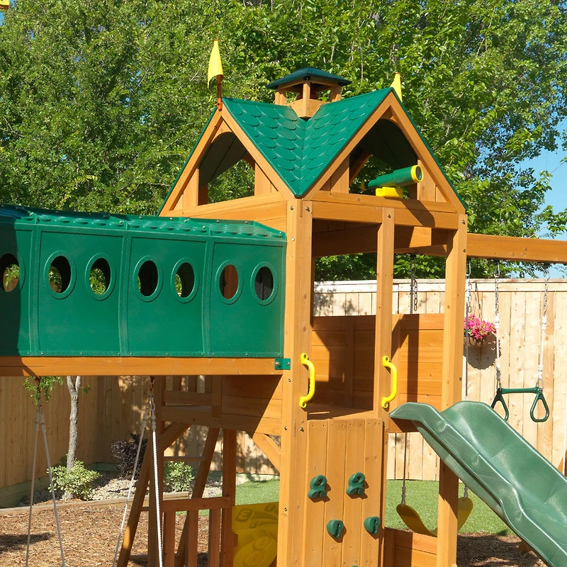 Mockingbird View Wooden Swing Set/Playset