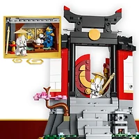 LEGO NINJAGO Le Socle d'Exposition de Personnages Ninjas - 15e Anniversaire, 8 Socles d'Exposition de Figurines 71866