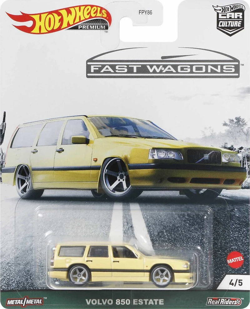 Hot Wheels - Véhicule Volvo 850 Estate