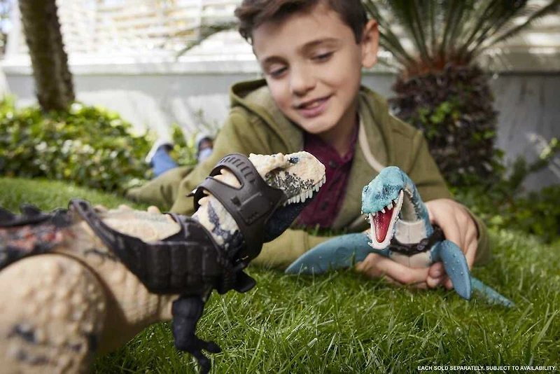 Jurassic World - Méga Action - Figurine - Élasmosaure, jeu numérique