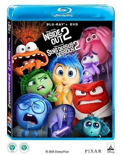 Inside Out 2 (Bilingual) [Blu-ray+DVD]