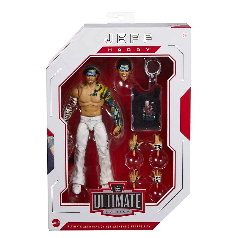 WWE | Ultimate Edition | Figurine articulée et acc. | Jeff Hardy