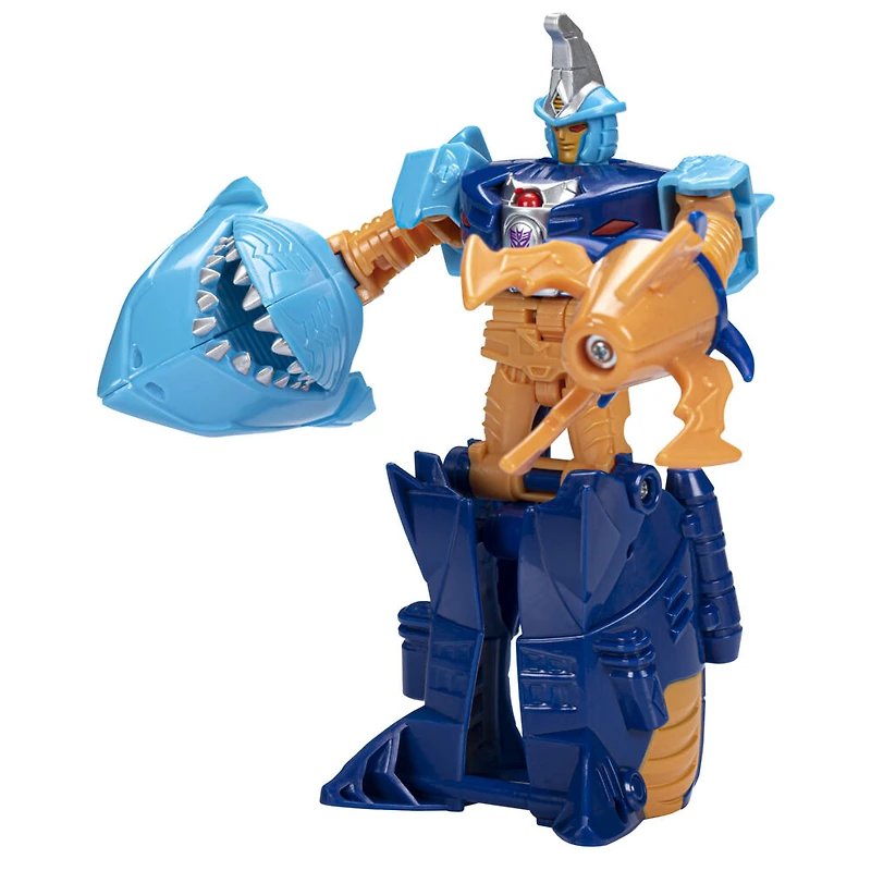 Transformers Buzzworthy Bumblebe, figurine Sky-Byte à conversion One Step, 10,5 cm