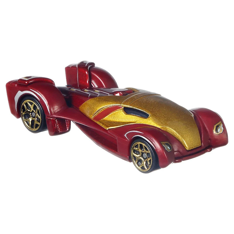 Hot Wheels Character Cars Disney 100 Marvel Iron Man 1:64 Véhicule de collection