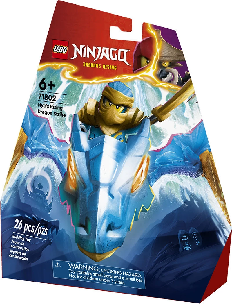Jouet LEGO NINJAGO L'attaque du dragon levant de Nya 71802