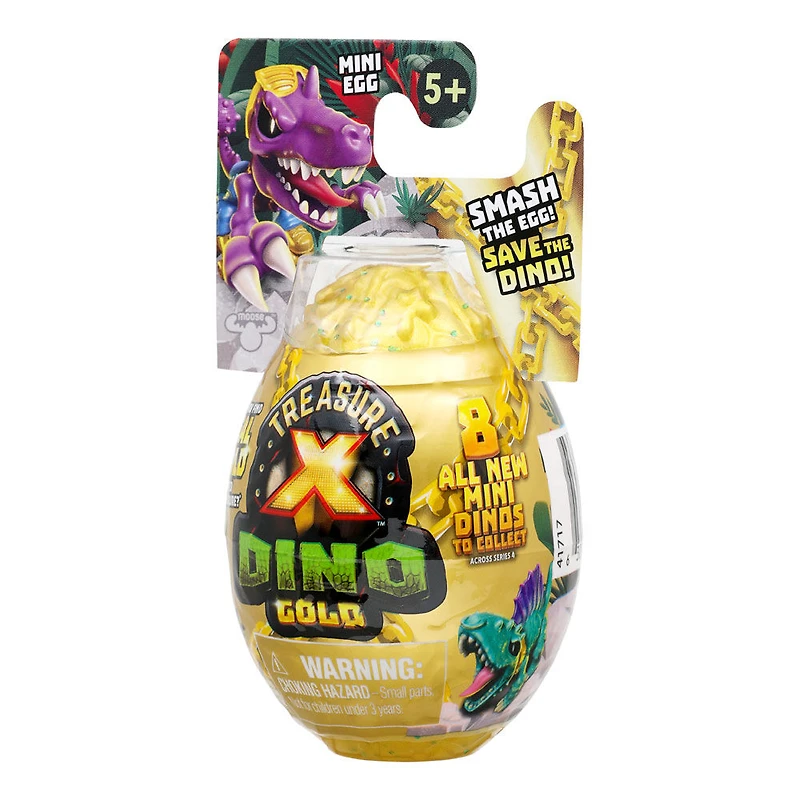 Treasure X Dino Or Mini Oeuf Pk